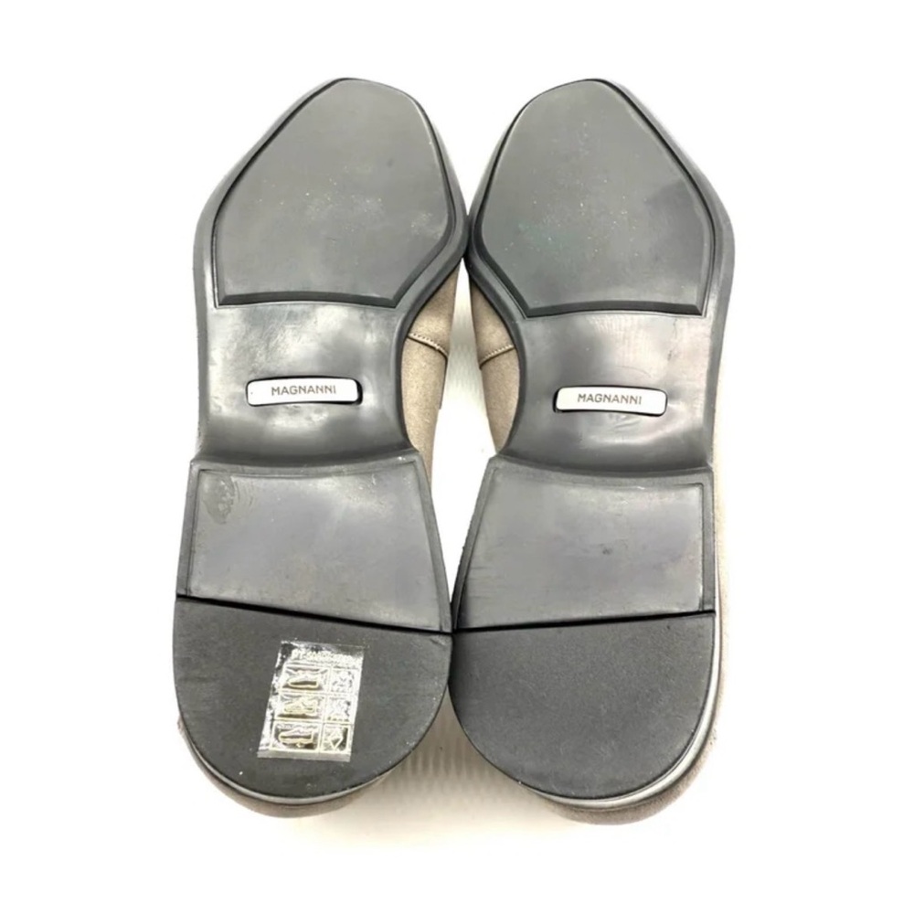 Magnanni Suede Loafers Taupe Grey Never Worn - Picture 6 of 8